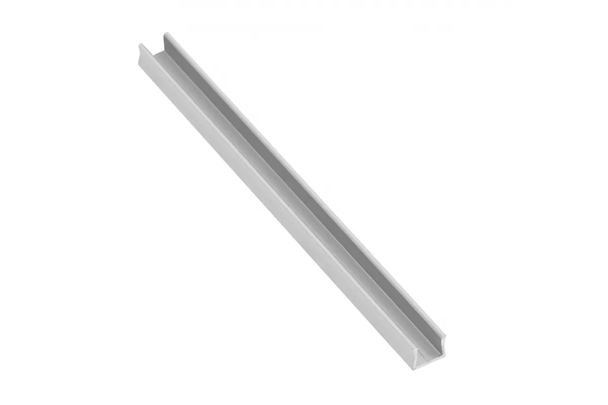 Profil aplicat MICRO, 3 m, gri