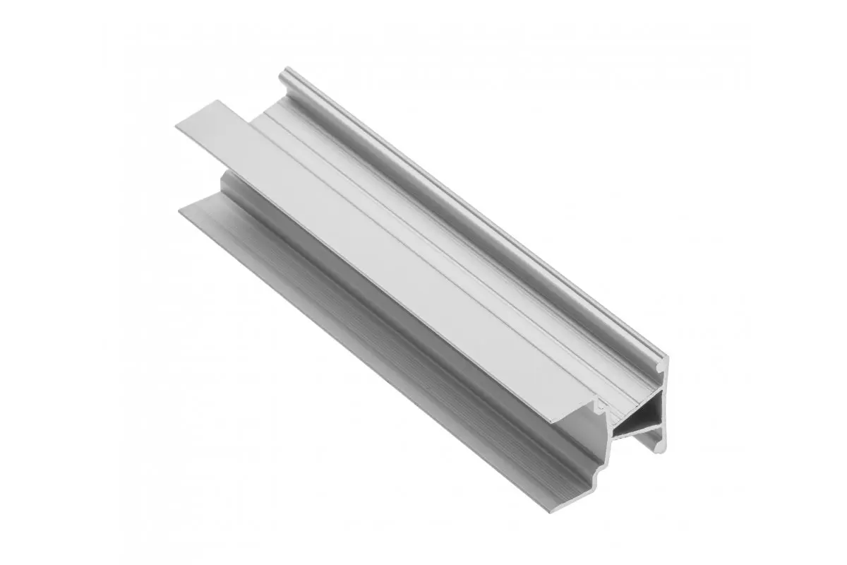 Profil banda LED - Profil MINI de margine, 2 laturi, 3 m, gri