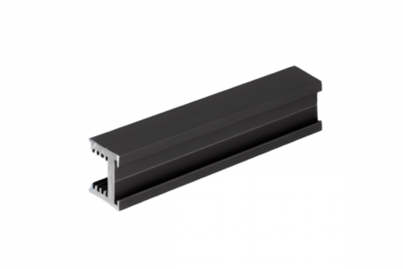 Profile dressing - Profil lateral OXFORD 10 mm, 2.7 m, negru mat