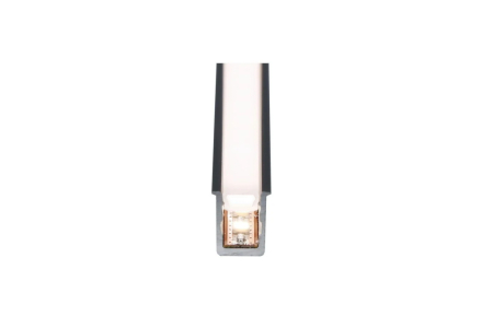 Profil LED incastrat LINEA, 24V, banda LED FREE CUT inclusa, 8W/m, 4000K, 3 m, grafit [2]