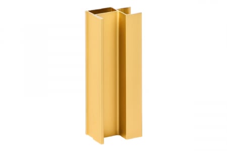 FERONERIE MOBILA - Profil maner ADOOR EASY U-18, 2.7 m, pal 18 mm, auriu