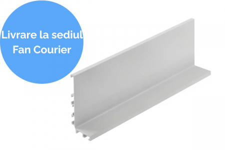 АКСЕСОАРИ за МЕБЕЛИ - Profil maner L VELLO, LED, 4.1 m, alb