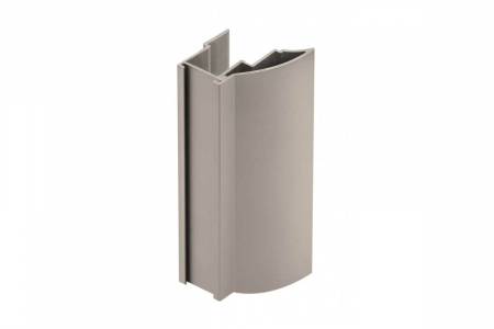 ОБКОВ за МЕБЕЛИ - Profil maner NOVO 2 usa culisanta, 2.7 ml, 18 mm, champagne
