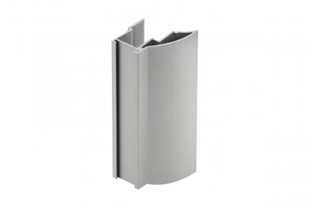 ОБКОВ за МЕБЕЛИ - Profil maner NOVO 2 usa culisanta, 2.7 ml, 18 mm, gri