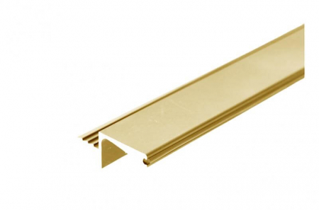Дръжки тип профил - Profil maner VELLO corpuri suspendate, 3 m, gold