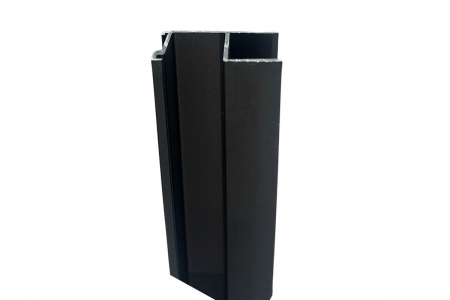 Profil maner Y STEP usa culisanta, pal 18 mm, 2.7 m, negru mat [1]