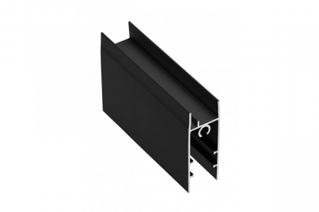 ОБКОВ за МЕБЕЛИ - Profil orizontal inferior usa dressing 18/4 mm, pal/ sticla, 3 ml, negru