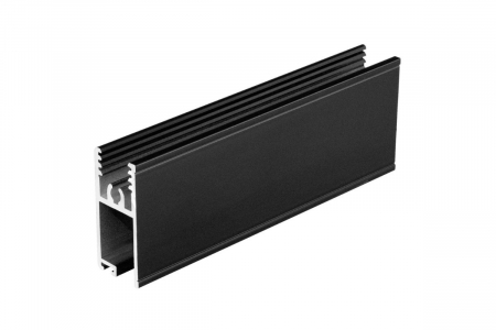Profile dressing - Profil orizontal OXFORD 10 mm, 1.6 m, negru mat