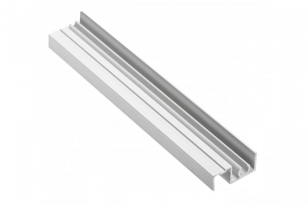 Profil orizontal superior Flat Line usa dressing 10/4 mm, pal/ sticla, 3 ml, gri