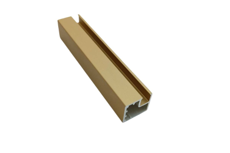 Profil (rama) aluminiu S01 usa sticla, 4 m, auriu mat [1]