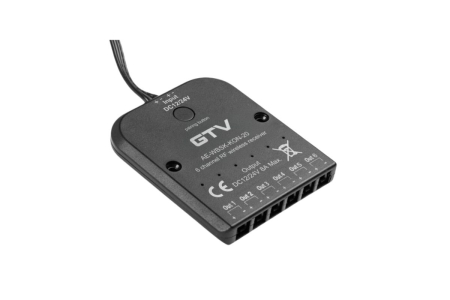 TAŚMY LED I AKCESORIA - Receptor SKY 8A, 12V/96W, 24V/192W, cablu 1 m cu MiniAmp