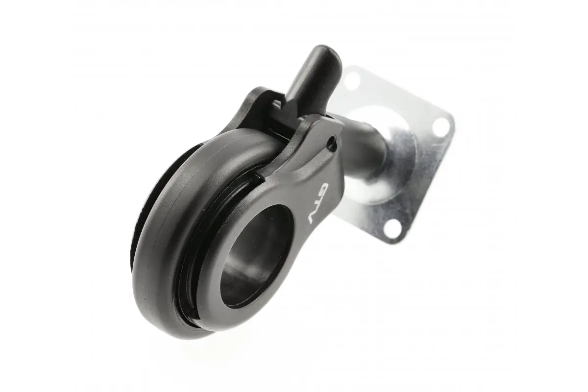 Rotila cu frana STRADA Ø60 mm, negru mat [1]