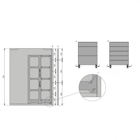 Sablon montaj sertar AxisPro [2]