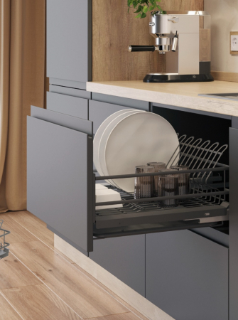 Scurgator vase tip sertar MOVIX 600 mm, soft-close, 30 kg, antracit [1]