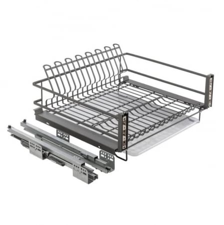 Scurgatoare/ Picuratoare vase - Scurgator vase tip sertar MOVIX 600 mm, soft-close, 30 kg, antracit