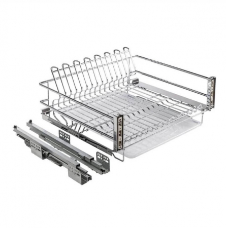 Scurgatoare/ Picuratoare vase - Scurgator vase tip sertar MOVIX 600 mm, soft-close, 30 kg, crom