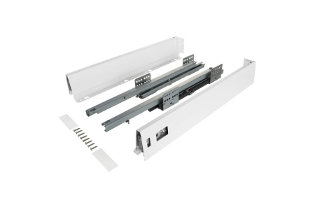 Sertare metalice - Sertar RIEX ND30, H=86 mm, L=500 mm, 40 kg, alb