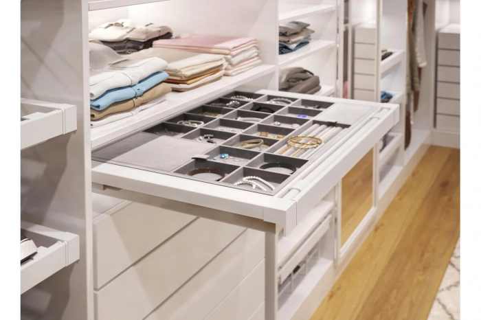 Sertar organizator ELITE soft-close, alb [2]