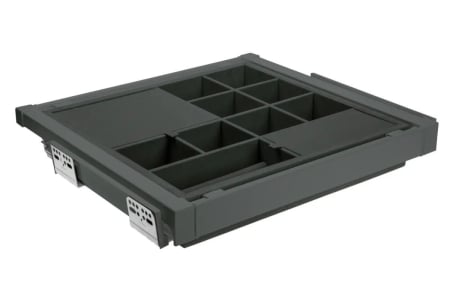 Accesorii dressing - Sertar organizator ELITE soft-close, antracit