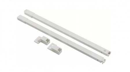 Set lonjeroane sertar AxisPro, alb
