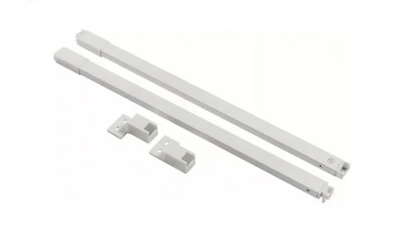 Плъзгачи за чекмеджета на мебелите - Set lonjeroane sertar AxisPro, alb