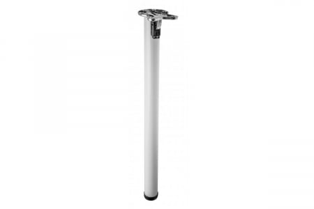 Picioare masa/ birou - Picior masa F-50 710 mm, rabatabil, alb mat