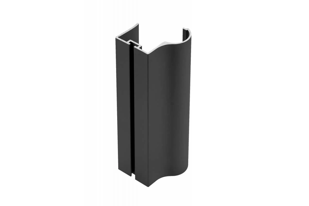 Sistem usi culisante ERGO, 18 mm, negru mat [1]