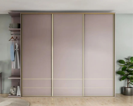 SISTEME USI DRESSING - Sistem usi culisante NOVO 2, 18 mm, champagne