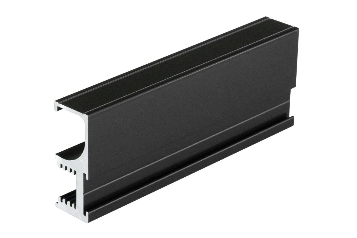 Sistem usi sticla cu balamale OXFORD, 10 mm, negru [1]