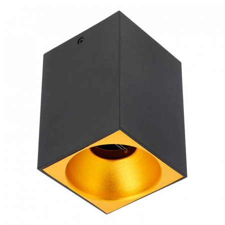 Spot aplicat TENSA, negru mat [0]