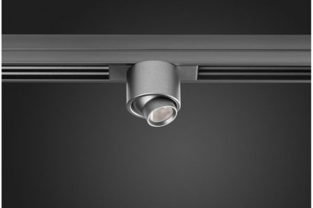 Spot TRACKO ROUND 2, 24V, 1W, IP20, 4000K, lumina neutra, antracit [2]