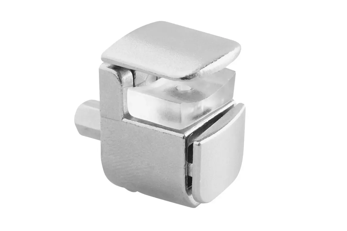 FERONERIE MOBILA - Suport polita (raft) sticla E410, 4-10 mm, crom