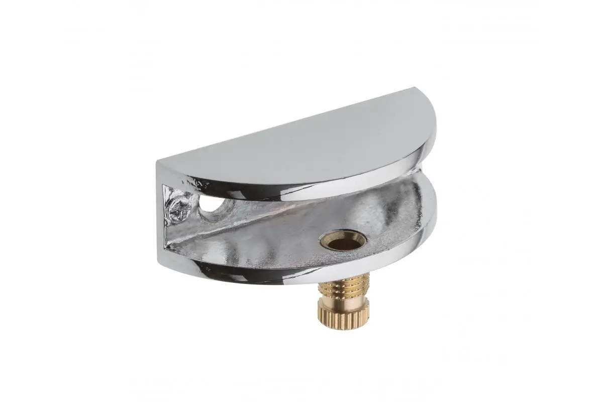 FERONERIE MOBILA - Suport raft/ polita sticla HS2, 5-10 mm, crom