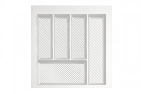 FERONERIE MOBILA - Suport tacamuri MAX 600 mm, alb