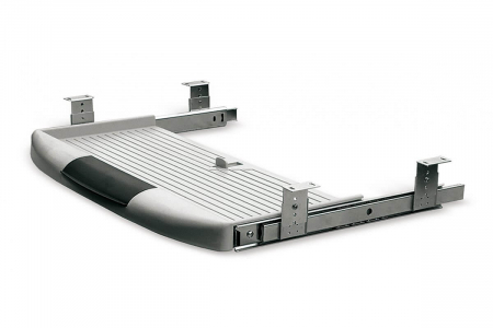 Suport tastatura, glisiera 27 mm, gri [0]