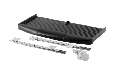 ОБКОВ за МЕБЕЛИ - Suport tastatura, glisiera 27 mm, negru