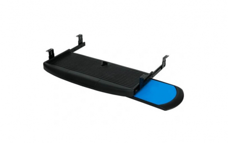 Suport tastatura si mouse, glisiera 27 mm, negru