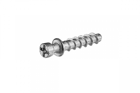 ОБКОВ за МЕБЕЛИ - Surub pentru demontabil de colt 6x26 mm, zinc