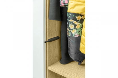 Tip-on aplicat SALTO NOVA lung, cauciuc, antracit [1]