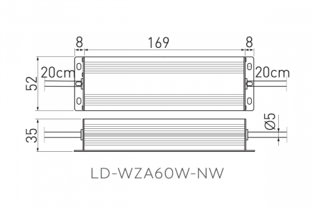 Transformator 12V, IP67 [1]