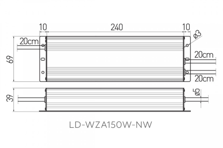 Transformator 12V, IP67 [1]