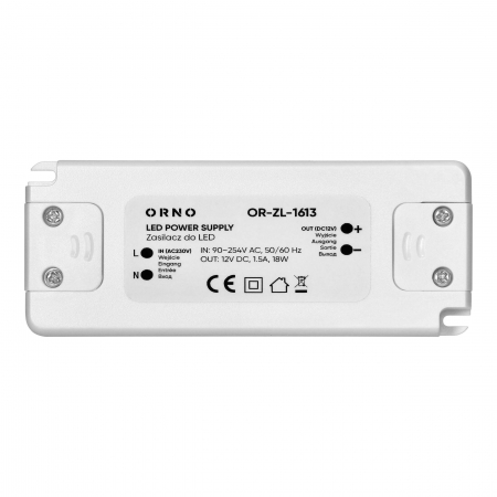 Transformator banda LED 12V, IP20 [1]