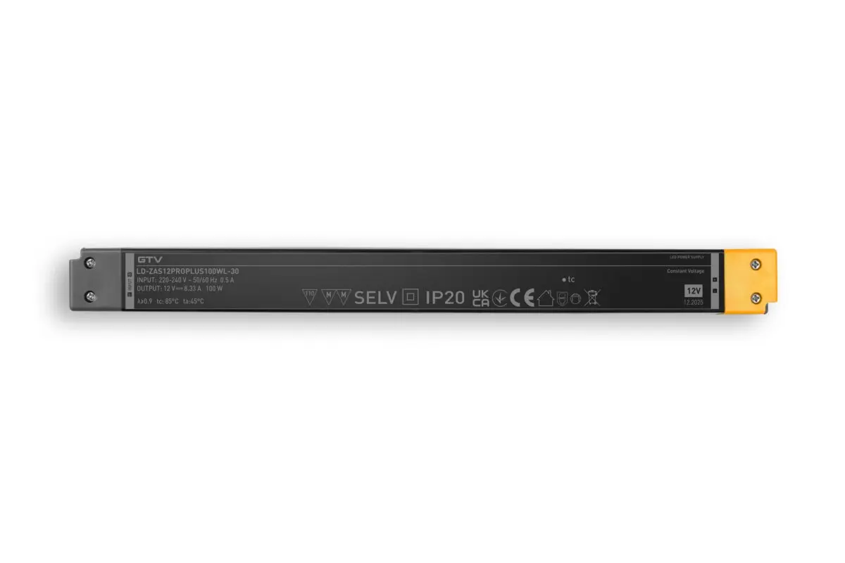 Transformator LED PRO+ LONG, 12 V, IP20 [1]