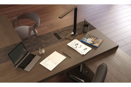 Trecere cabluri MERIDA 51x180 mm, negru mat [1]