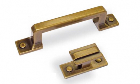 Buton mobila WPO118 45x22 mm, alama antichizata [1]