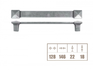 Maner mobila WMN226 128 mm, alama antichizata [1]