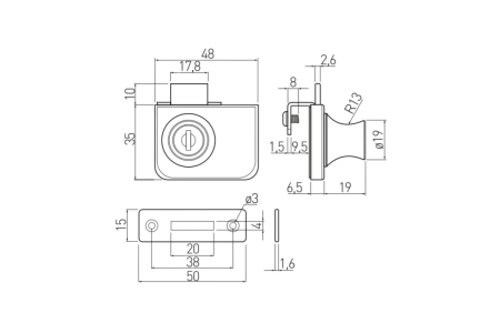 Yala usa sticla S-409 neagra [1]