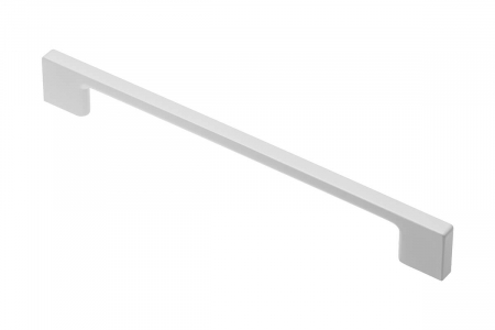 Maner mobila ZAMAK 128 mm, alb mat [0]