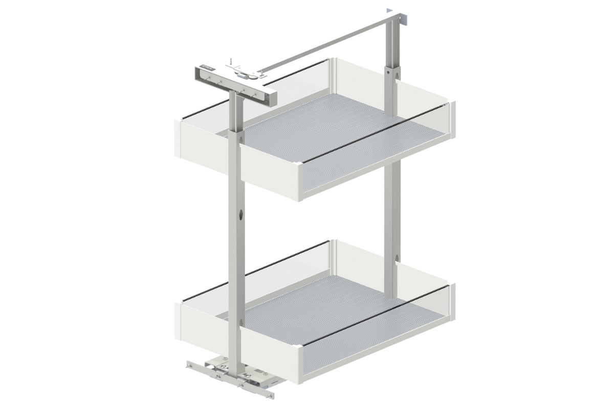 Cos jolly 300 mm Maxima PURO, soft-close, 12 kg, sticla + metal