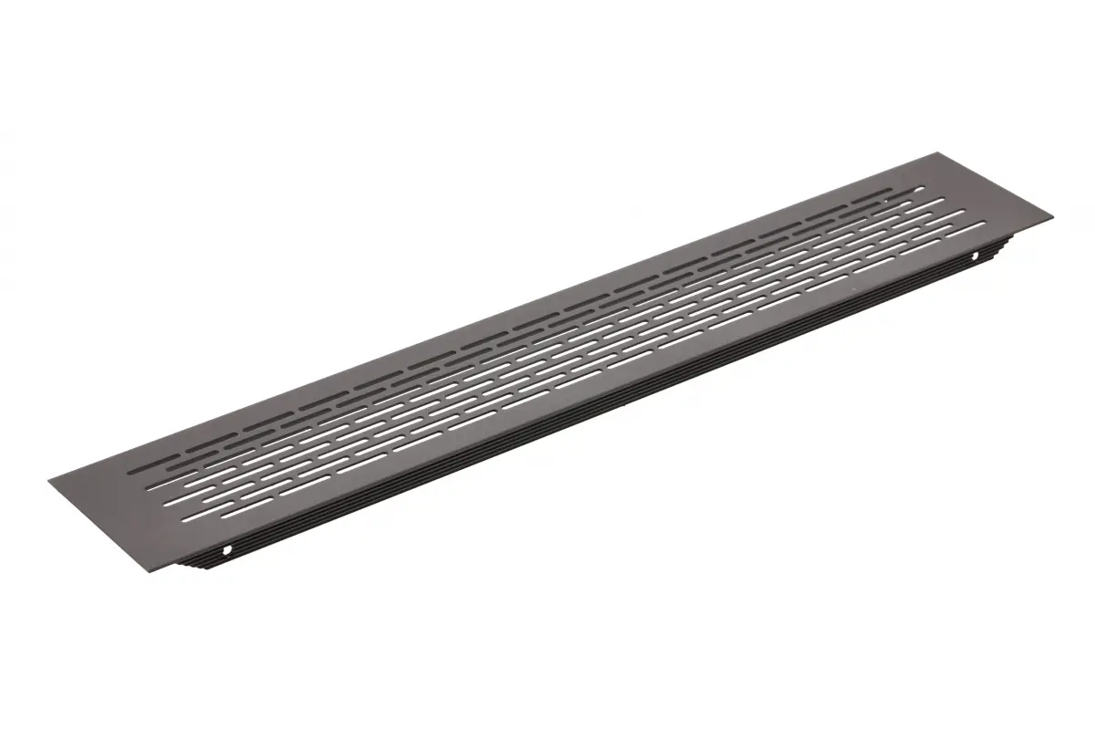 Grila ventilatie W80, 80x480 mm, negru mat 80x480 mm